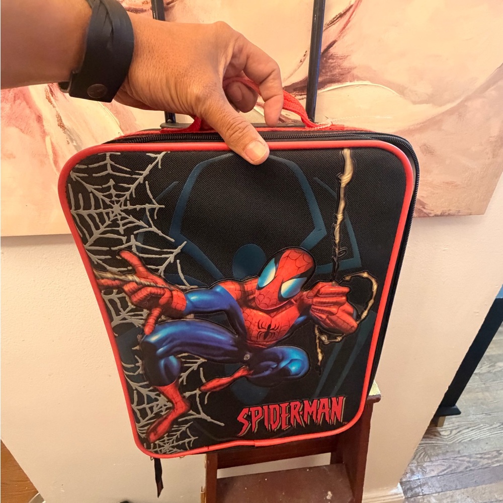 Spiderman Black and Red Backpack